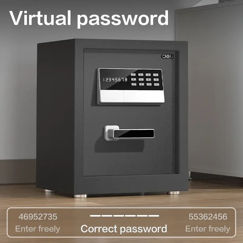 Large Safe Box for Office Deli ET623 Digital Safe Box