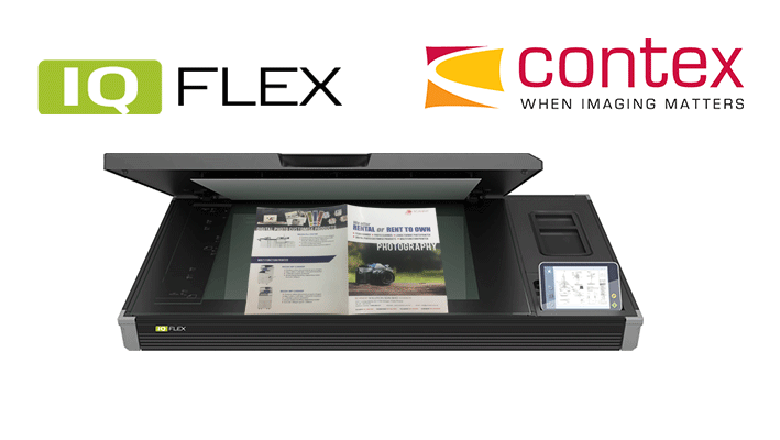 Contex IQ FLEX Large Format Flatbed Scanner for Artwork, Fragile Document and Large Book