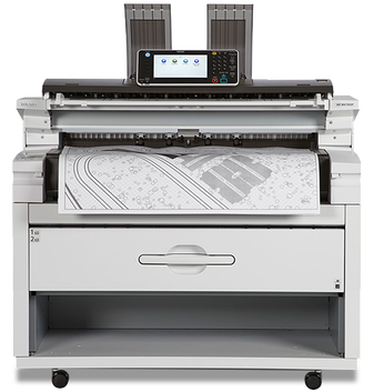 A0 Laser Printer Scanner Photostat Machine Ricoh MPW6700SP