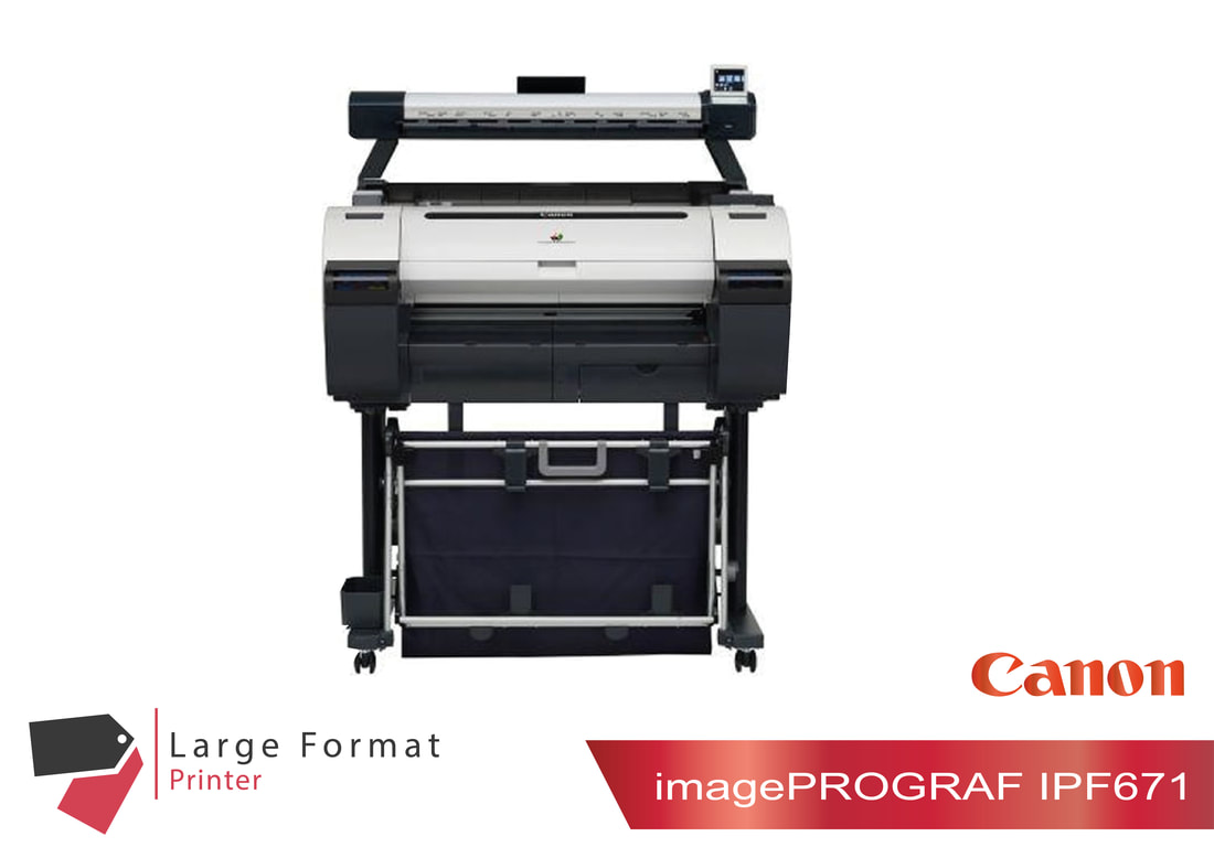 A1 Plotter Printer Canon IPF671