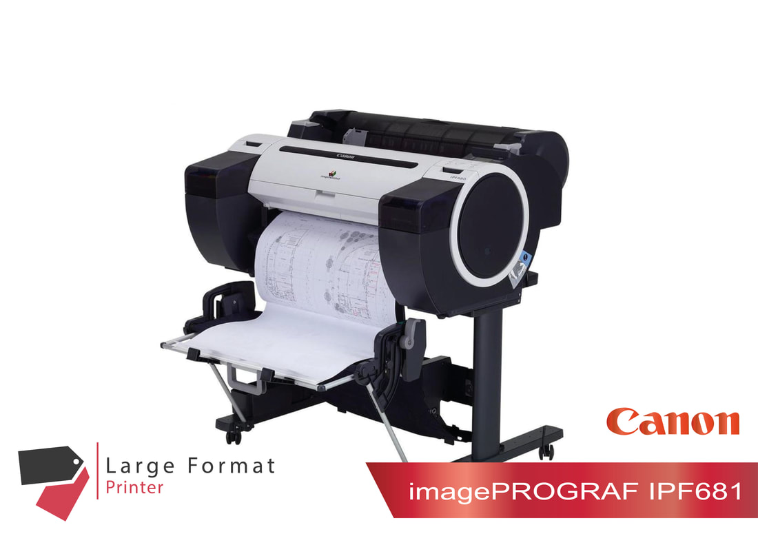 High Speed A1 Plotter Printer Canon IPF681