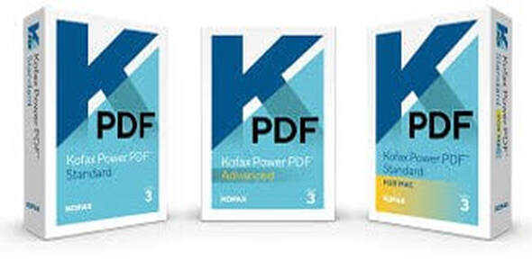Software Edit PDF Kofax Power PDF